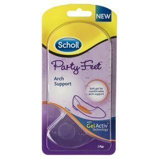 Scholl Party Feet Inserts Arch Support