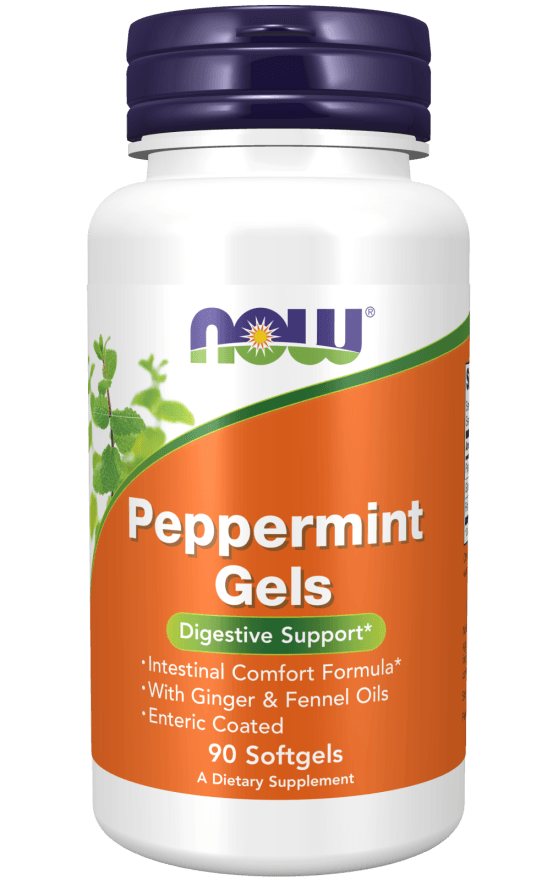 now Peppermint Gels 90 Softgels