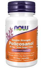 now Policosanol Double Strength 90 mg Veg Capsules