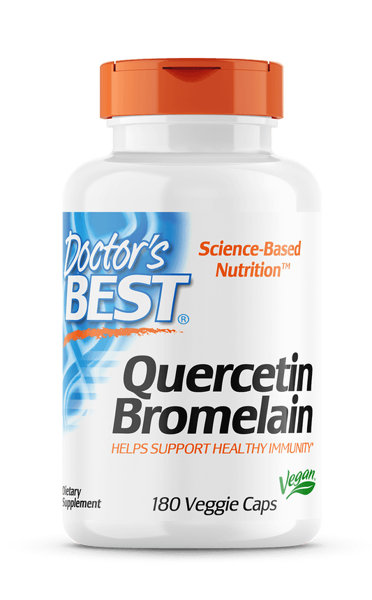 Doctor's Best Quercetin Bromelain 180 vege capsules