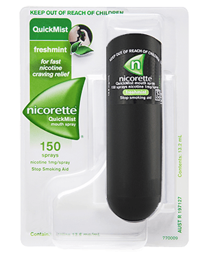 Nicorette QuickMist Mouth Spray 150 sprays Fresh Mint