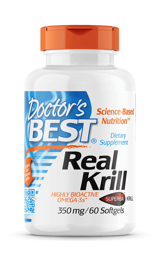 Doctor's Best  Real Krill 60 Softgels