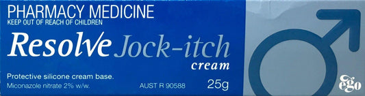Resolve Jock-itch cream 25g  *Pharmacy Medicine*