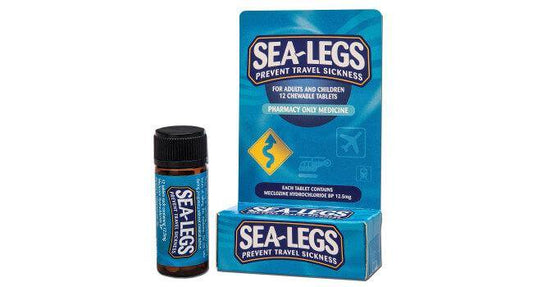 SEA LEGS Travel Sickness Tablets 12 chewable tablets