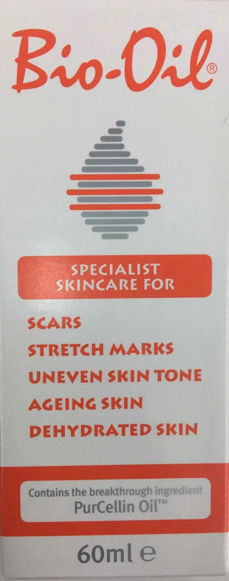 Bio-Oil specialist skincare oil for scars stretch marks uneven skin tone ageing and dehydrated skin 60ml