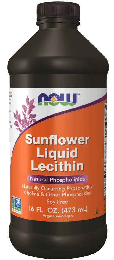 now Sunflower Liquid Lecithin 473 ml