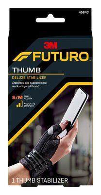 Futuro Deluxe Thumb Stabilizer Small/Medium-Black - DominionRoadPharmacy