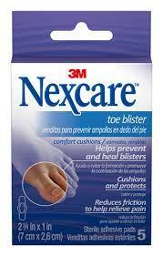 Nexcare Toe Blister Comfort Cushions