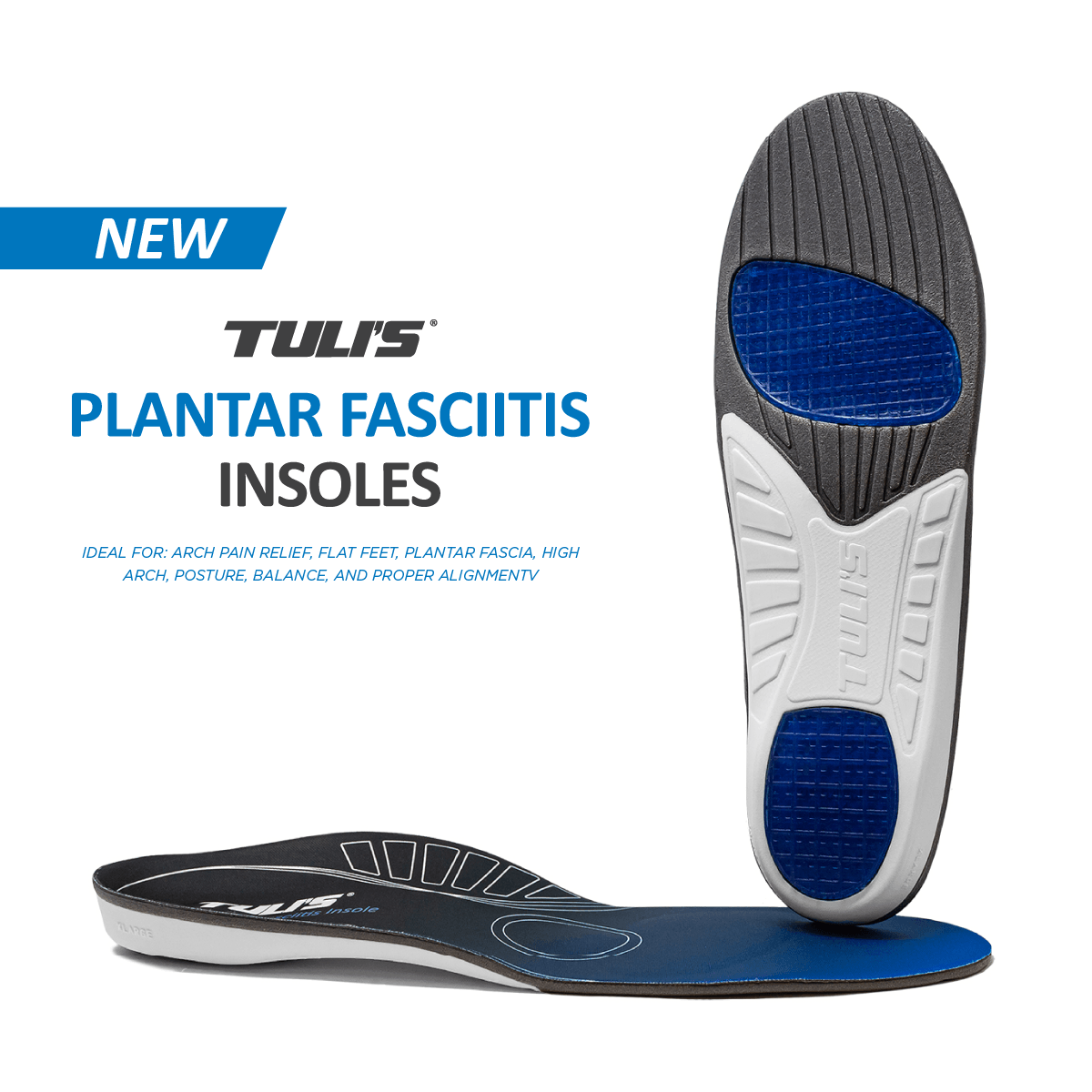 Tuli's Plantar Fasciitis Insoles