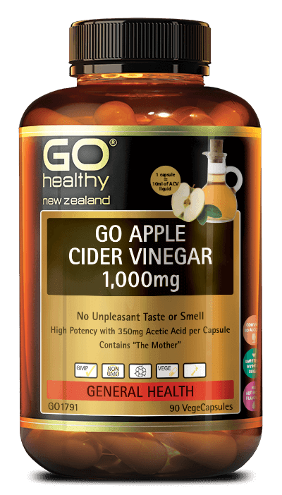 Go Apple Cider Vinegar 1000mg 90 capsules