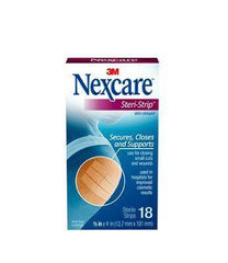 Nexcare Steri Strips 12mm*100mm 18's