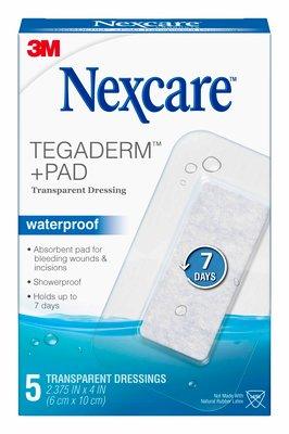 Nexcare Tegaderm + Pad Transparent Dressing 5