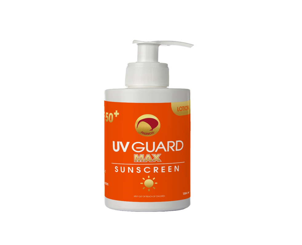 UV Guard MAX Sunscreen SPF 50+ Family Pack 500ml Lotion