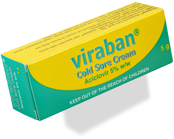 Viraban Cold Sore Cream 5gm