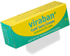 Viraban Cold Sore Cream 5gm