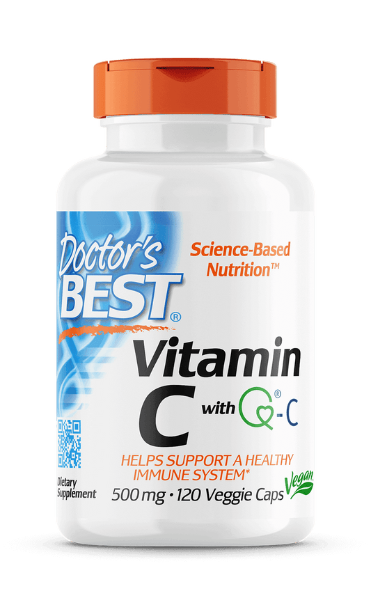 Doctor's best Vitamin C with Q-C 500mg 120 vege capsules