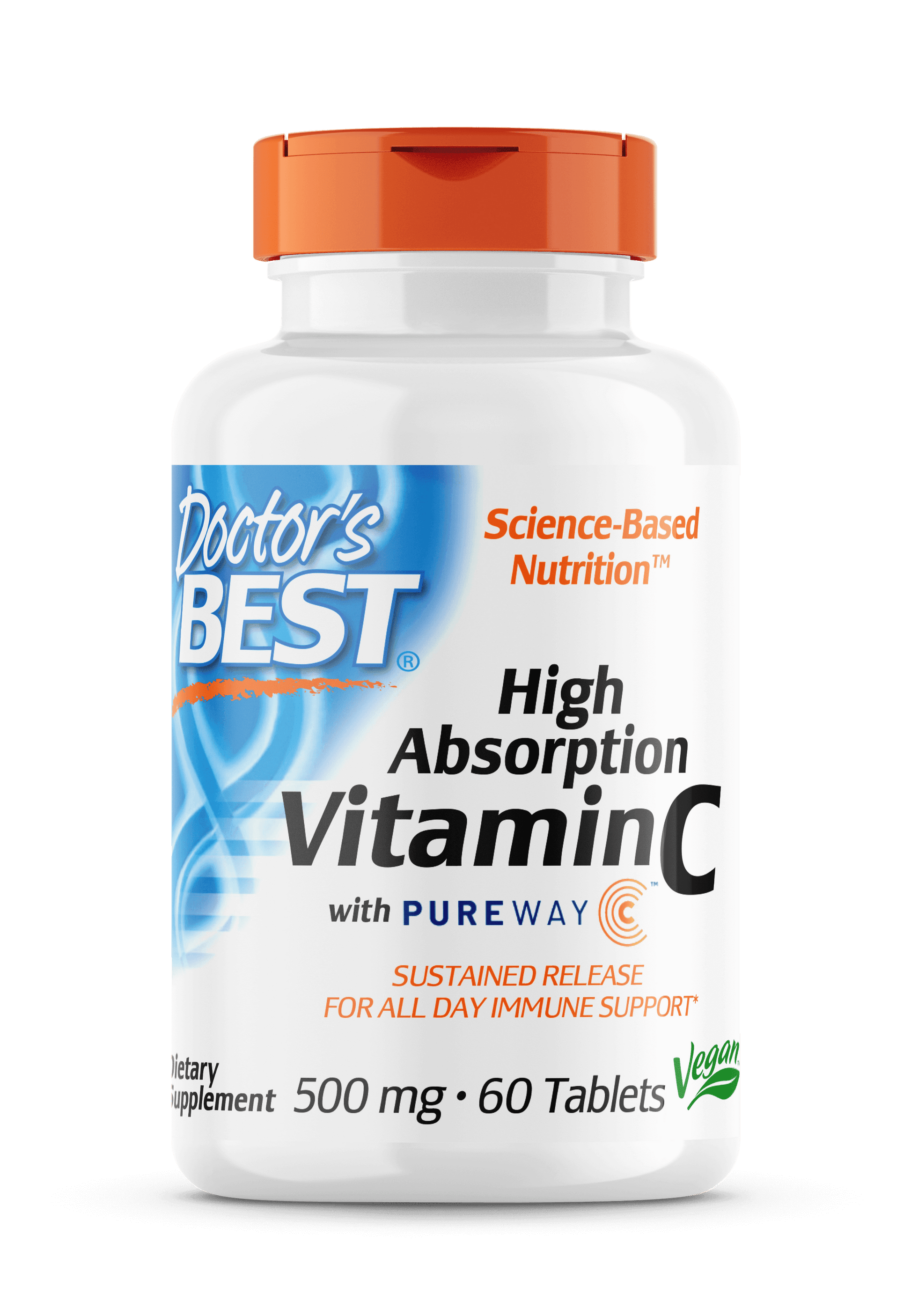 Doctor's Best Vitamin C with Pureway-C 60 Tablets