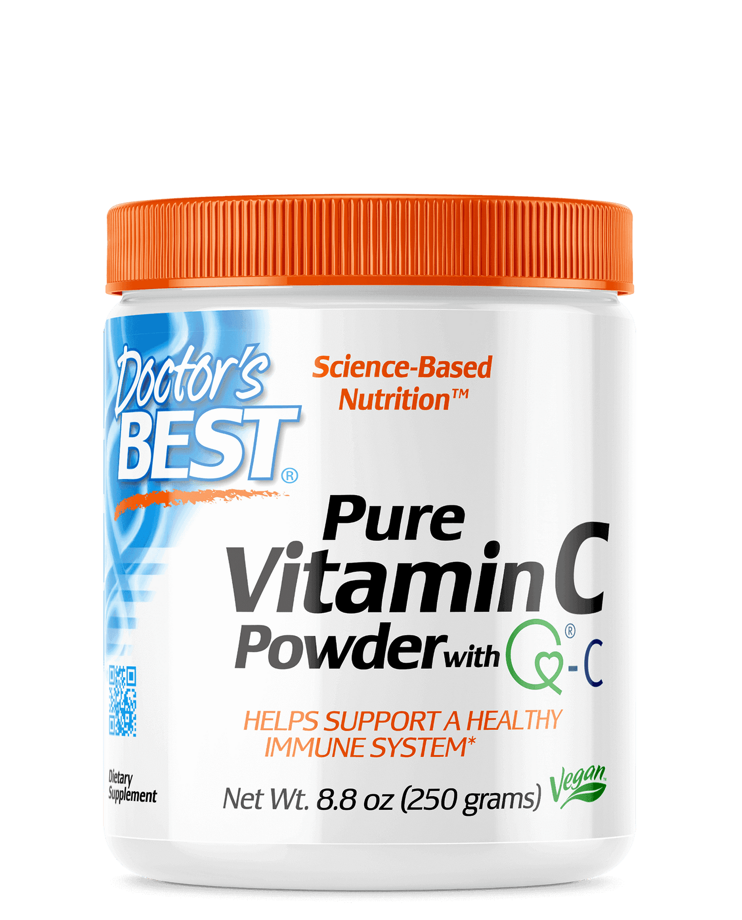 Doctor's Best Vitamin C with Q-C 250gm Powder