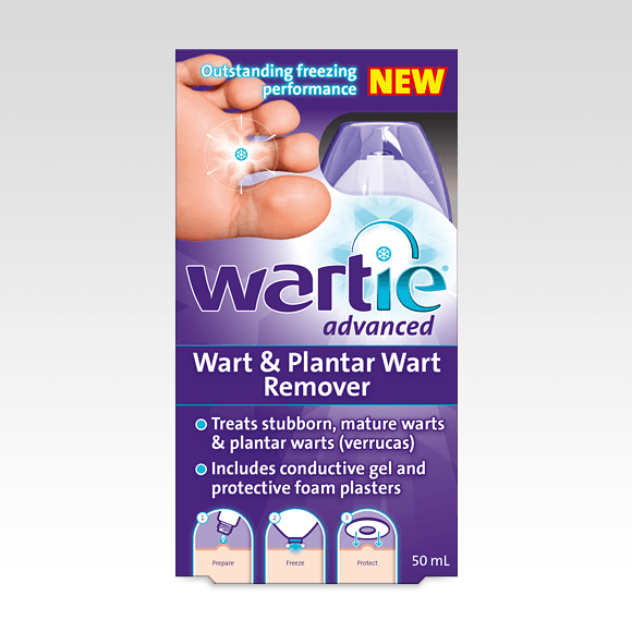Wartie Advanced Wart &amp; Plantar Wart Remover 50ml