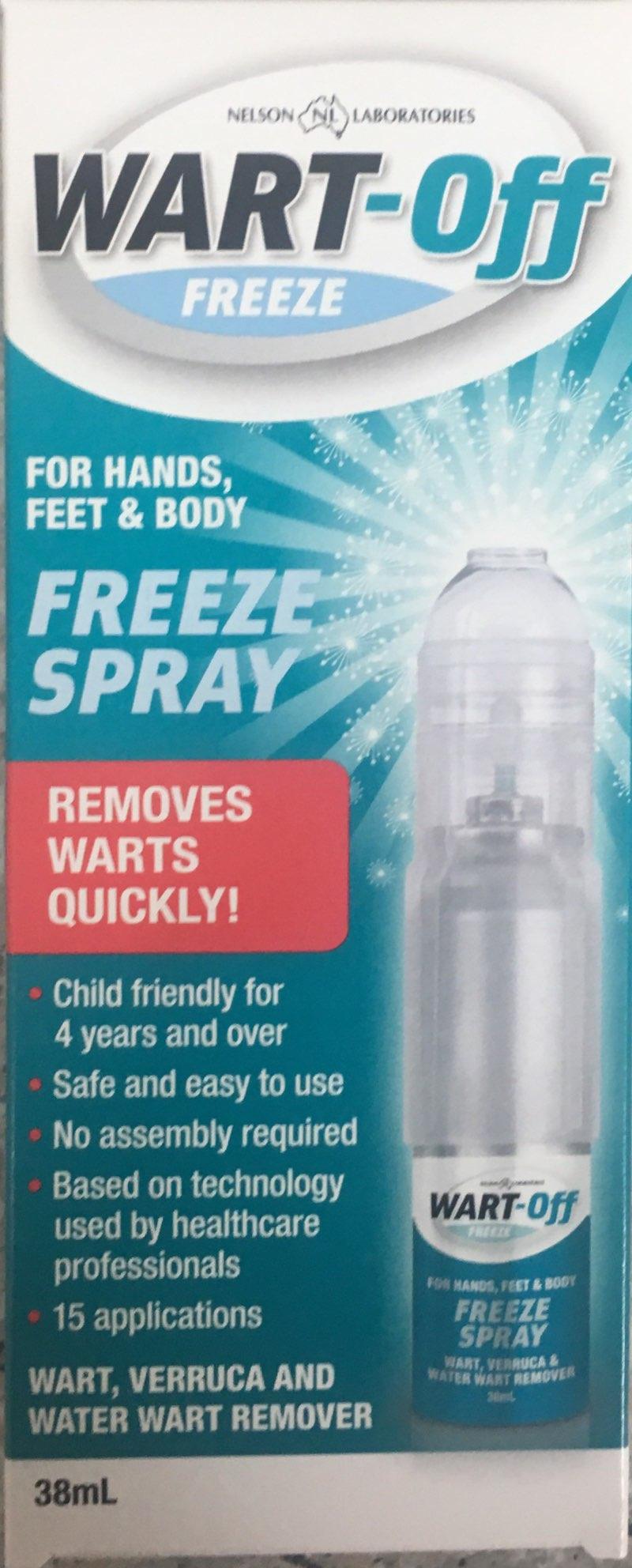 WART-OFF Freeze Spray 38ml