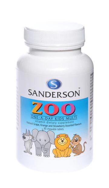 Sanderson Zoo Kid&rsquo;s Multi 90 Chewable Tablets